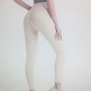 Women's Cream Leggings
